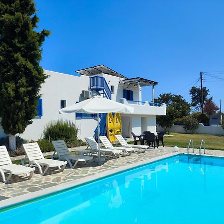 Navy Greece Villa With Swimming Pool & Sea View Makrygialos Exteriör bild