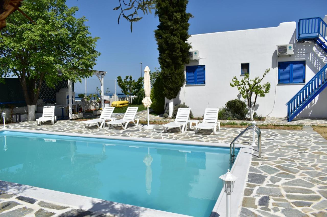 Navy Greece Villa With Swimming Pool & Sea View Makrygialos Exteriör bild
