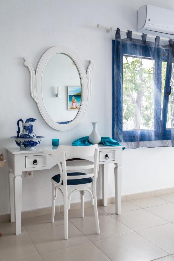 Navy Greece Villa With Swimming Pool & Sea View Makrygialos Exteriör bild